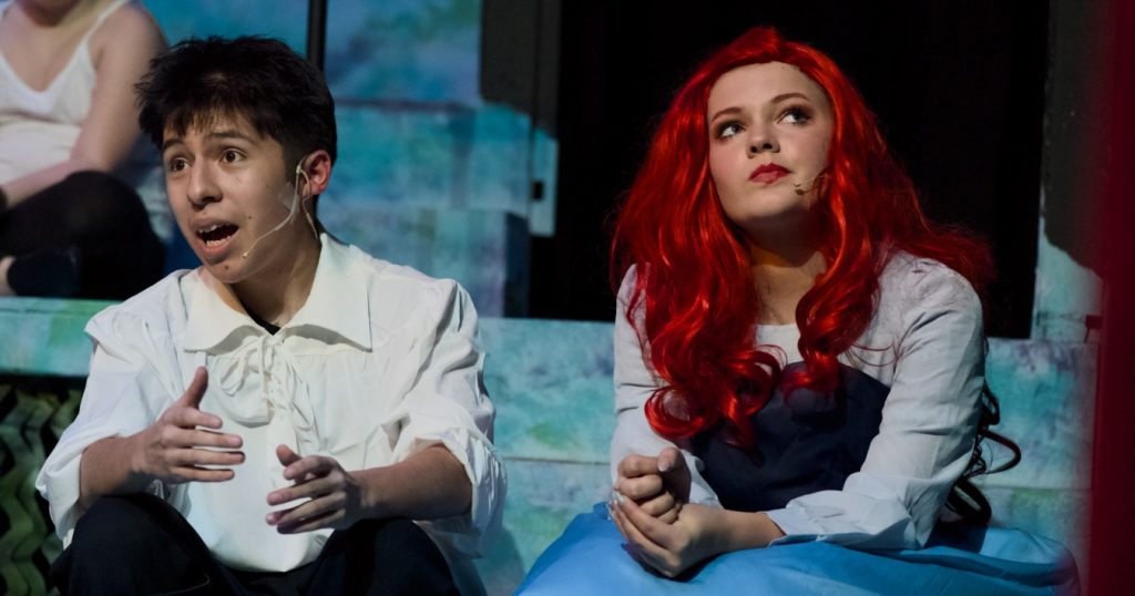 Young actors perform in PM&L Theatre's The Little Mermaid Jr